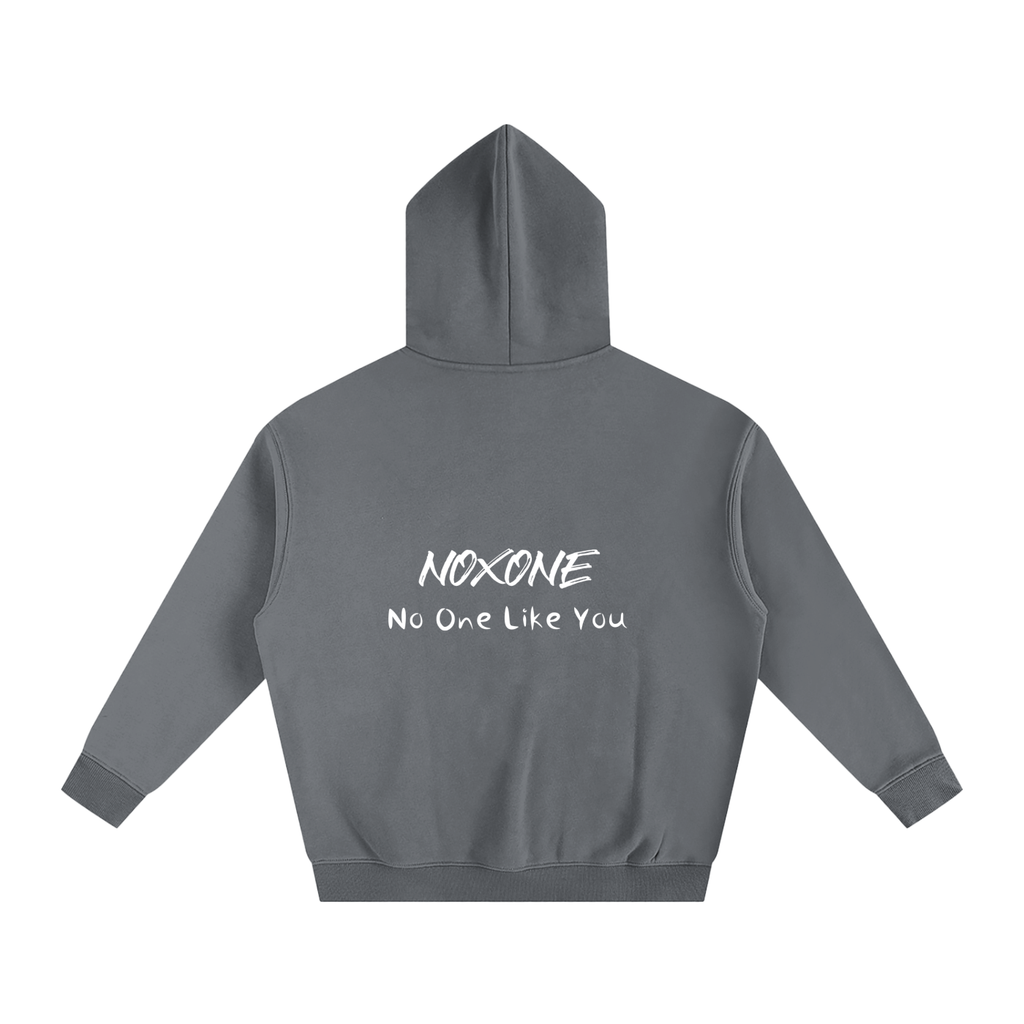 Noxone O.G. Over-Sized Fleeced Hoodie (White Writing)