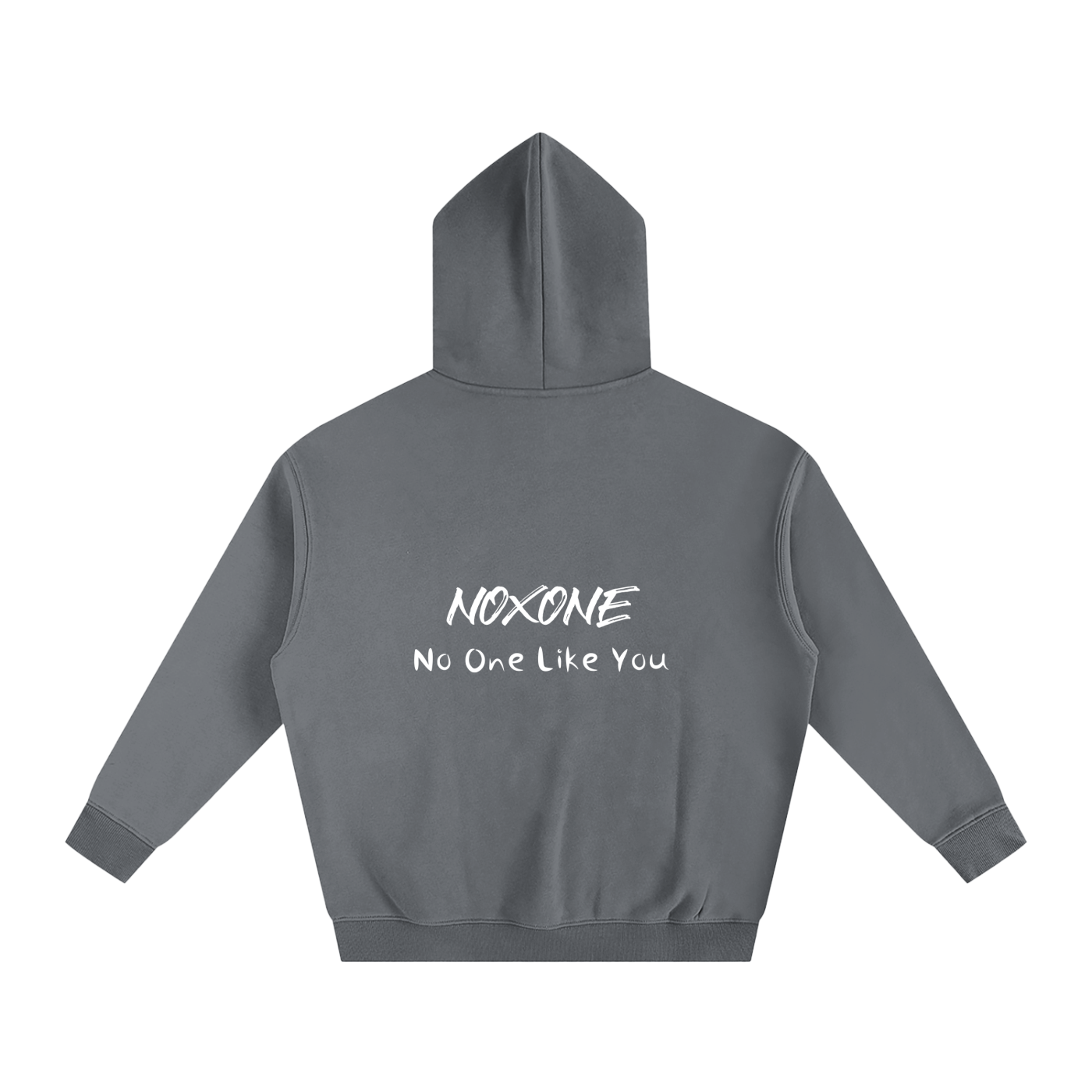 Noxone O.G. Over-Sized Fleeced Hoodie (White Writing)