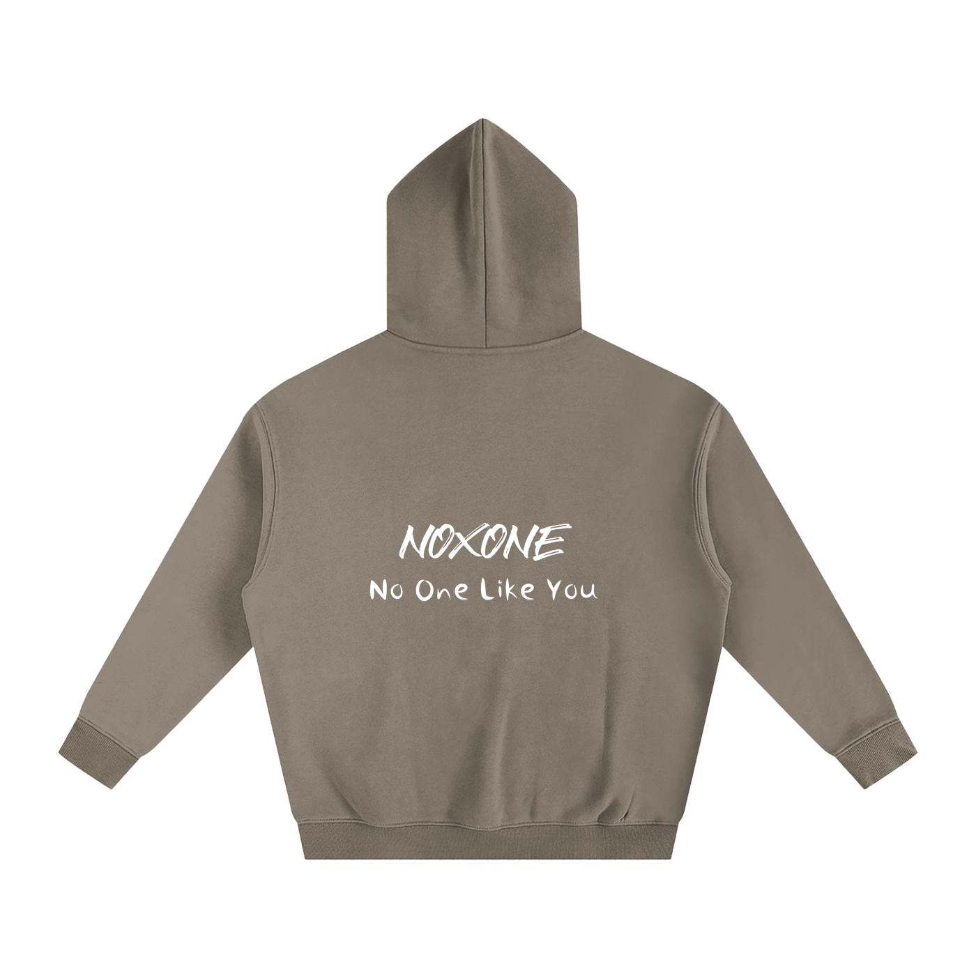 Noxone O.G. Over-Sized Fleeced Hoodie (White Writing)