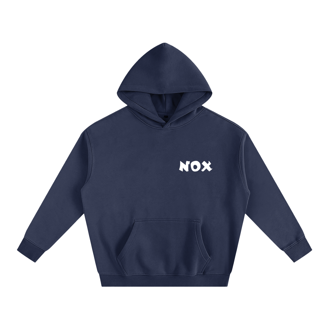 Noxone O.G. Over-Sized Fleeced Hoodie (White Writing)