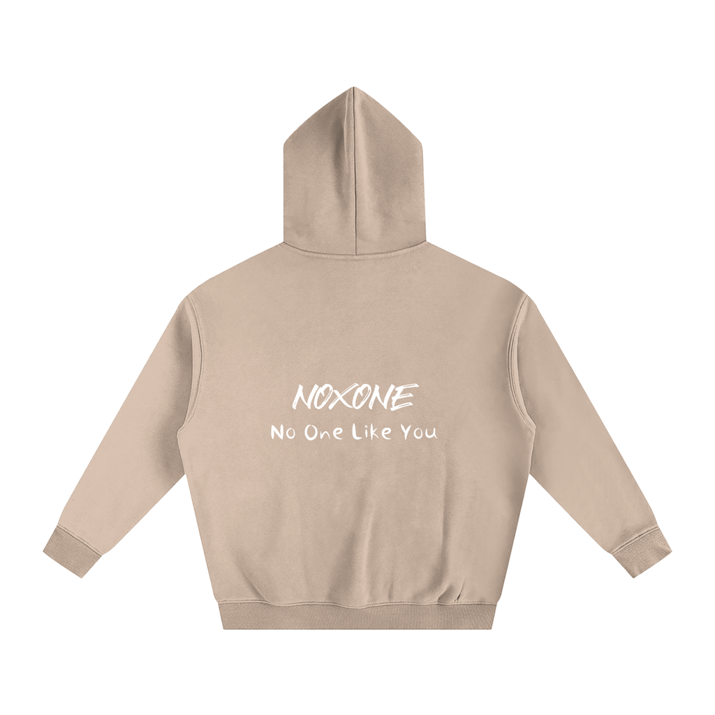 Noxone O.G. Over-Sized Fleeced Hoodie (White Writing)