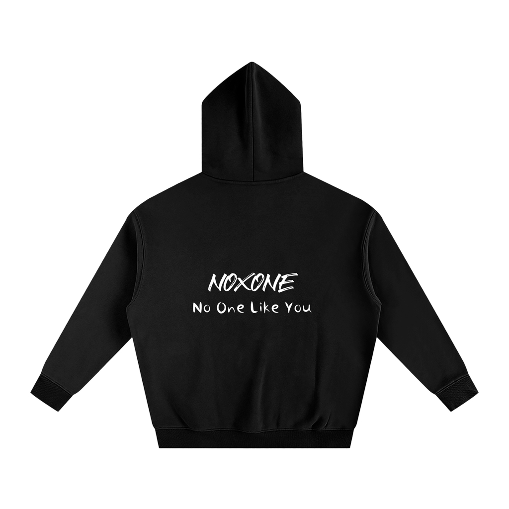 Noxone O.G. Over-Sized Fleeced Hoodie (White Writing)