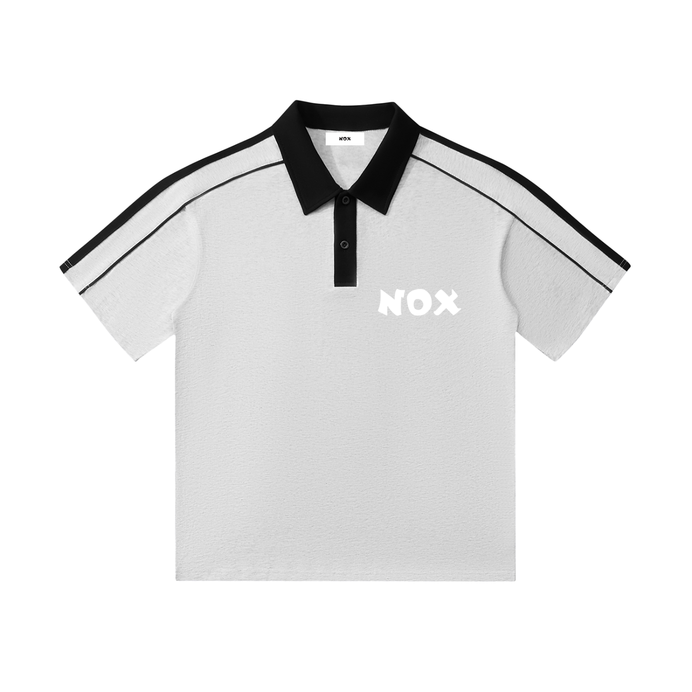 Noxone Vintage Collar Polo Shirt