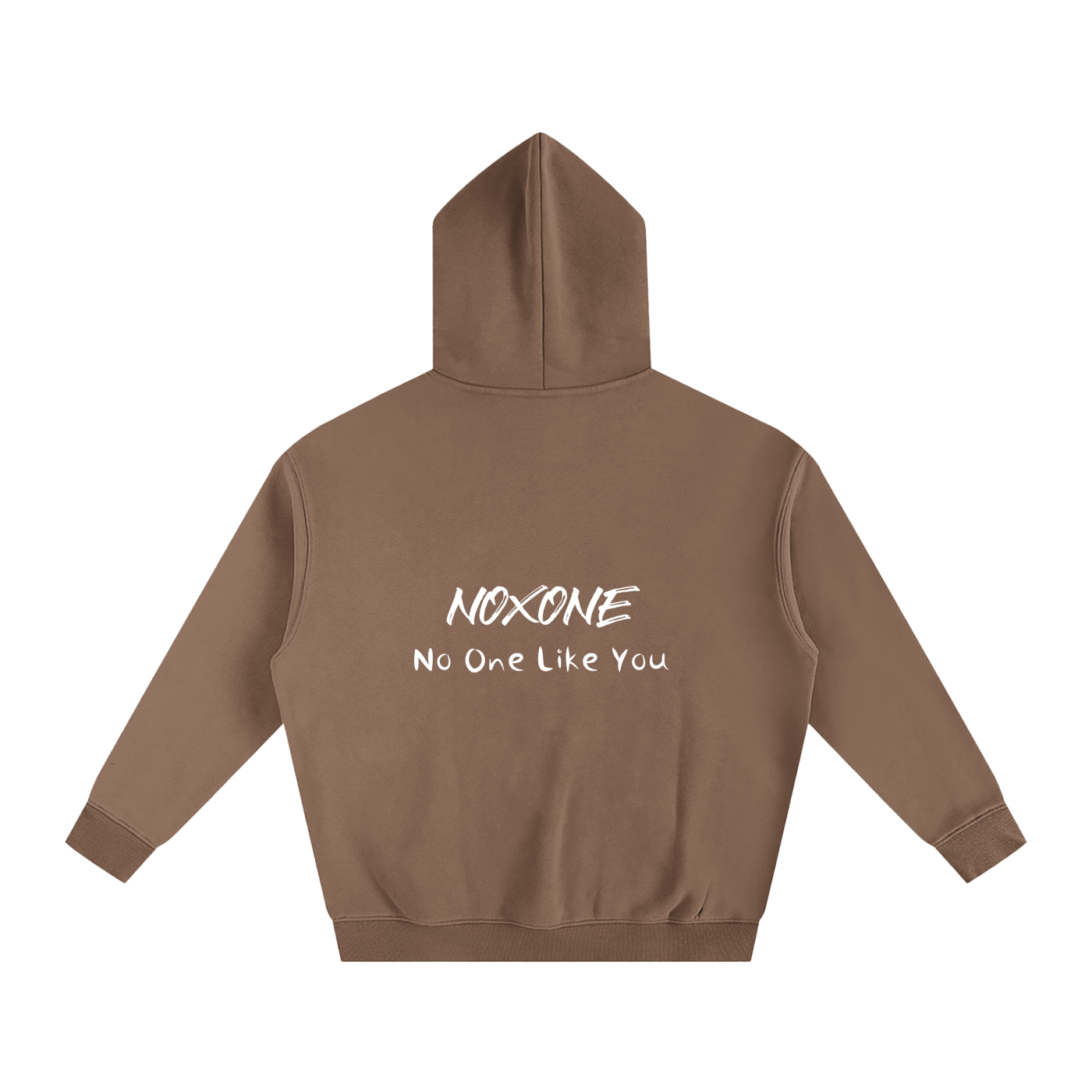 Noxone O.G. Over-Sized Fleeced Hoodie (White Writing)
