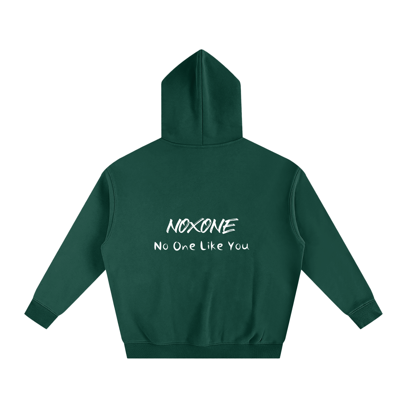 Noxone O.G. Over-Sized Fleeced Hoodie (White Writing)
