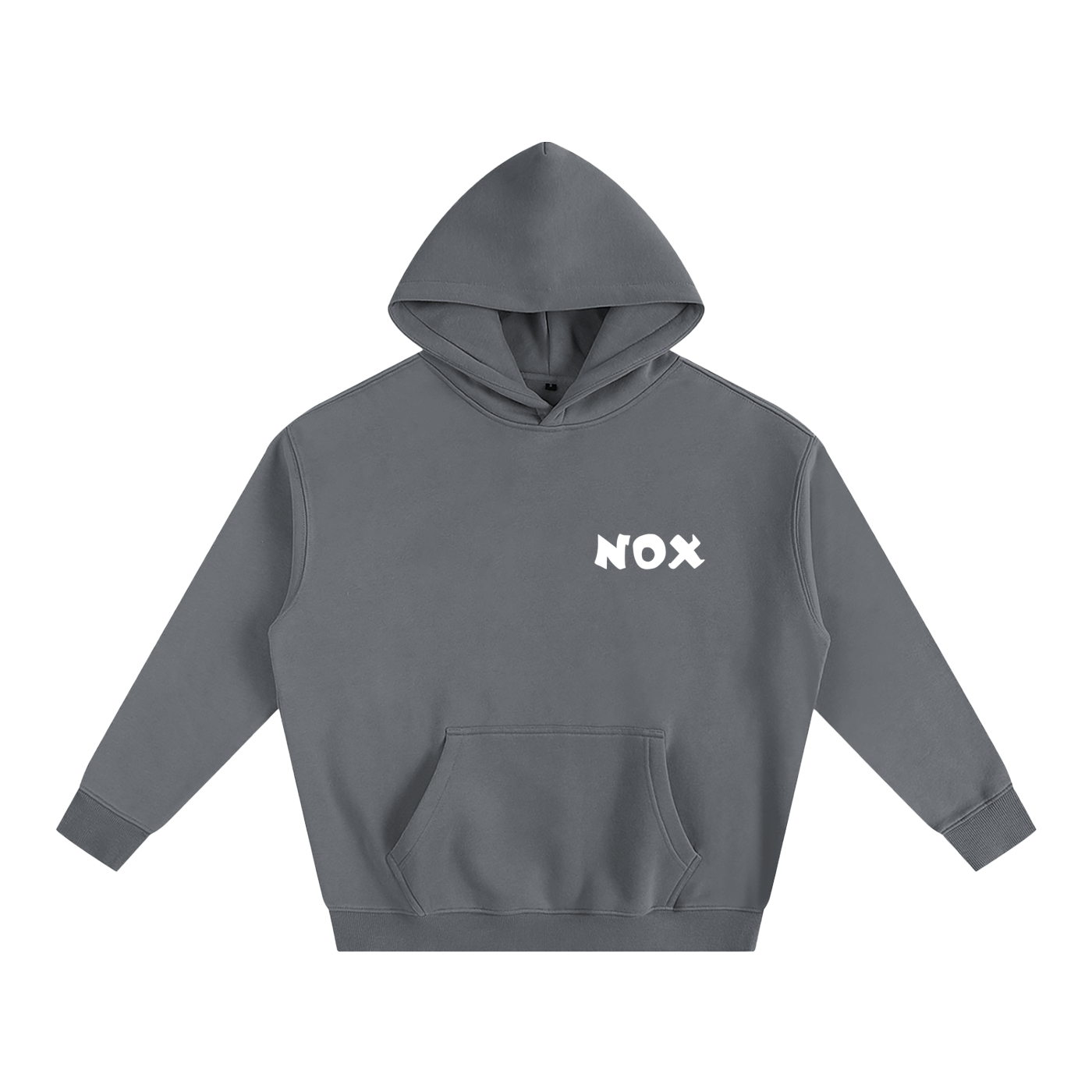 Noxone O.G. Over-Sized Fleeced Hoodie (White Writing)