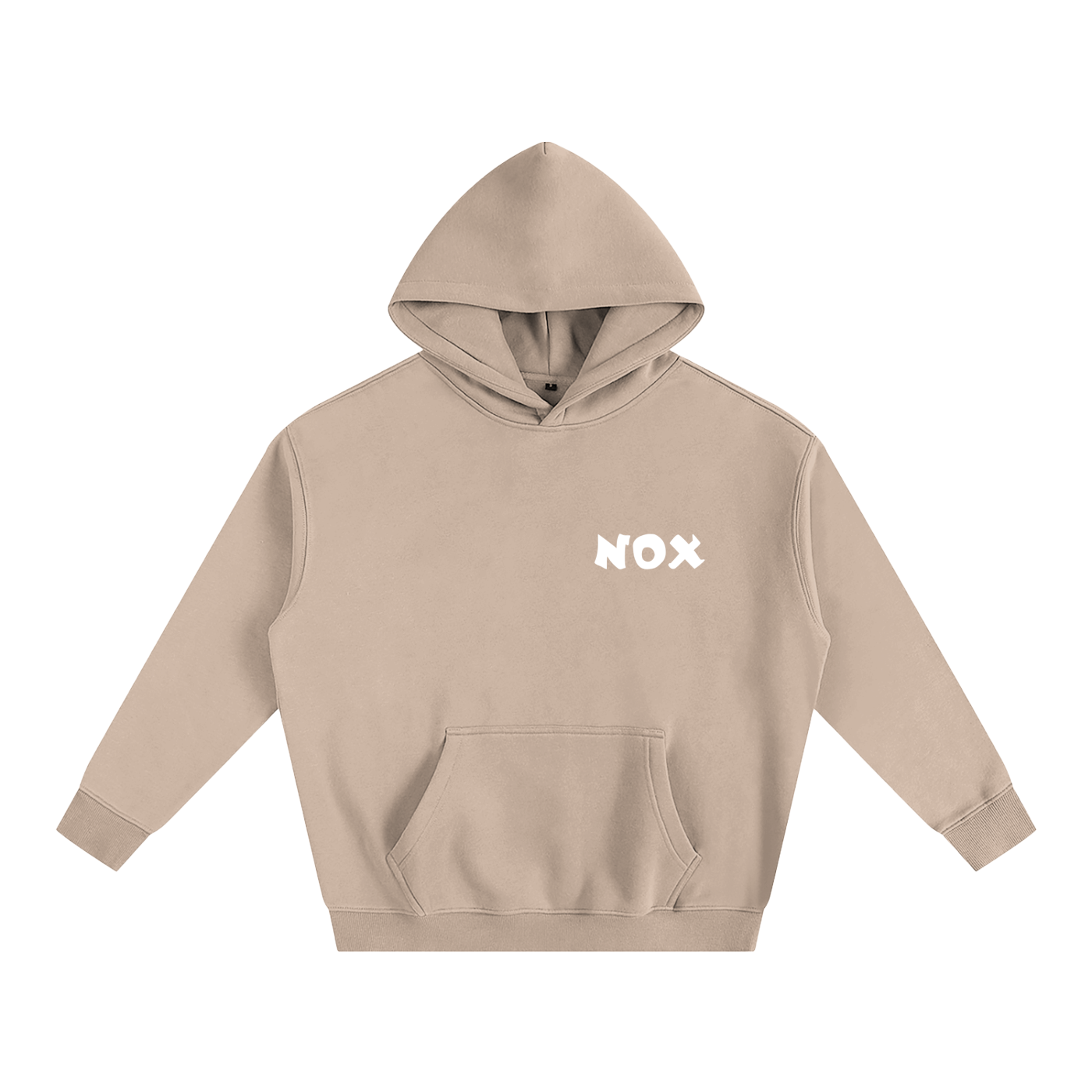 Noxone O.G. Over-Sized Fleeced Hoodie (White Writing)