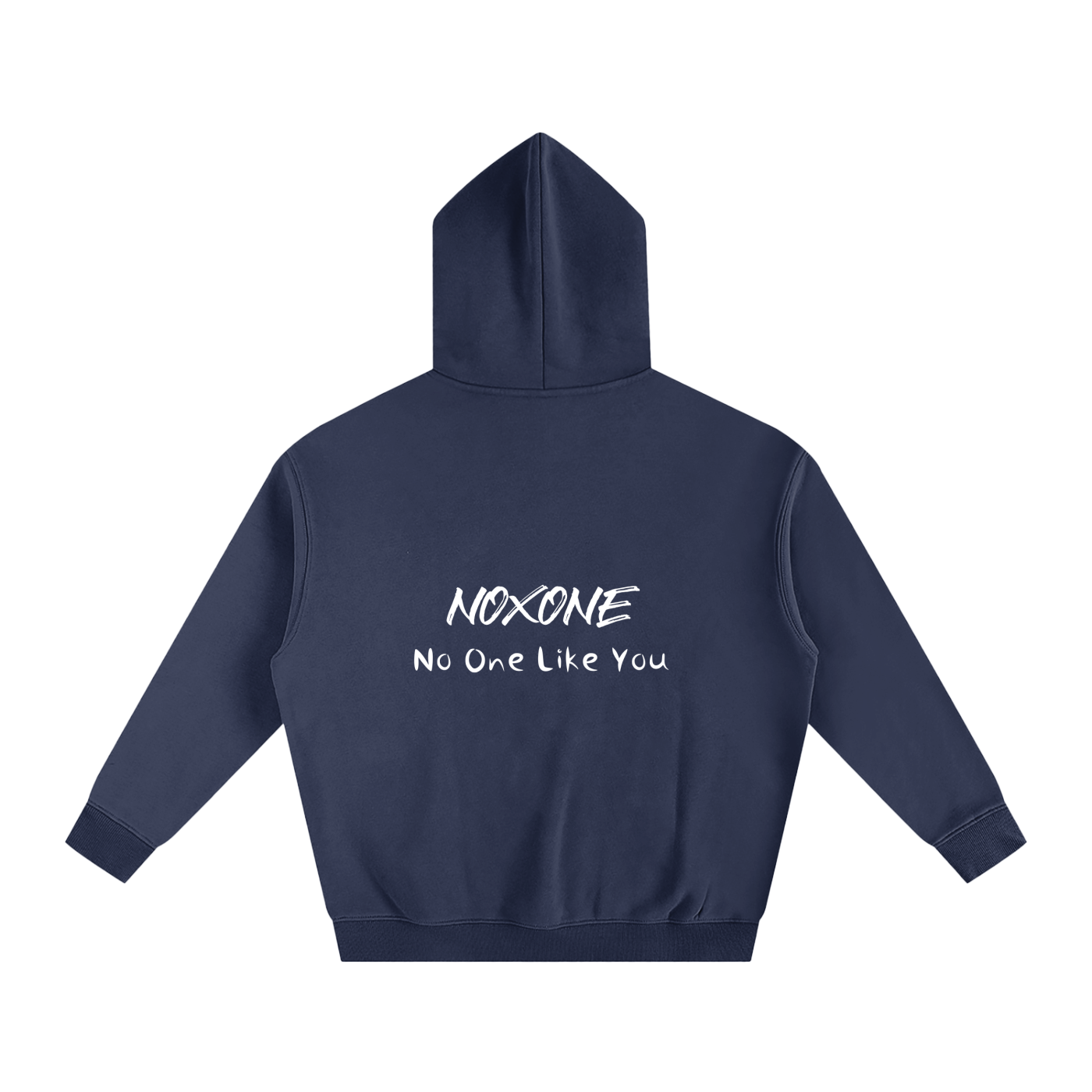 Noxone O.G. Over-Sized Fleeced Hoodie (White Writing)