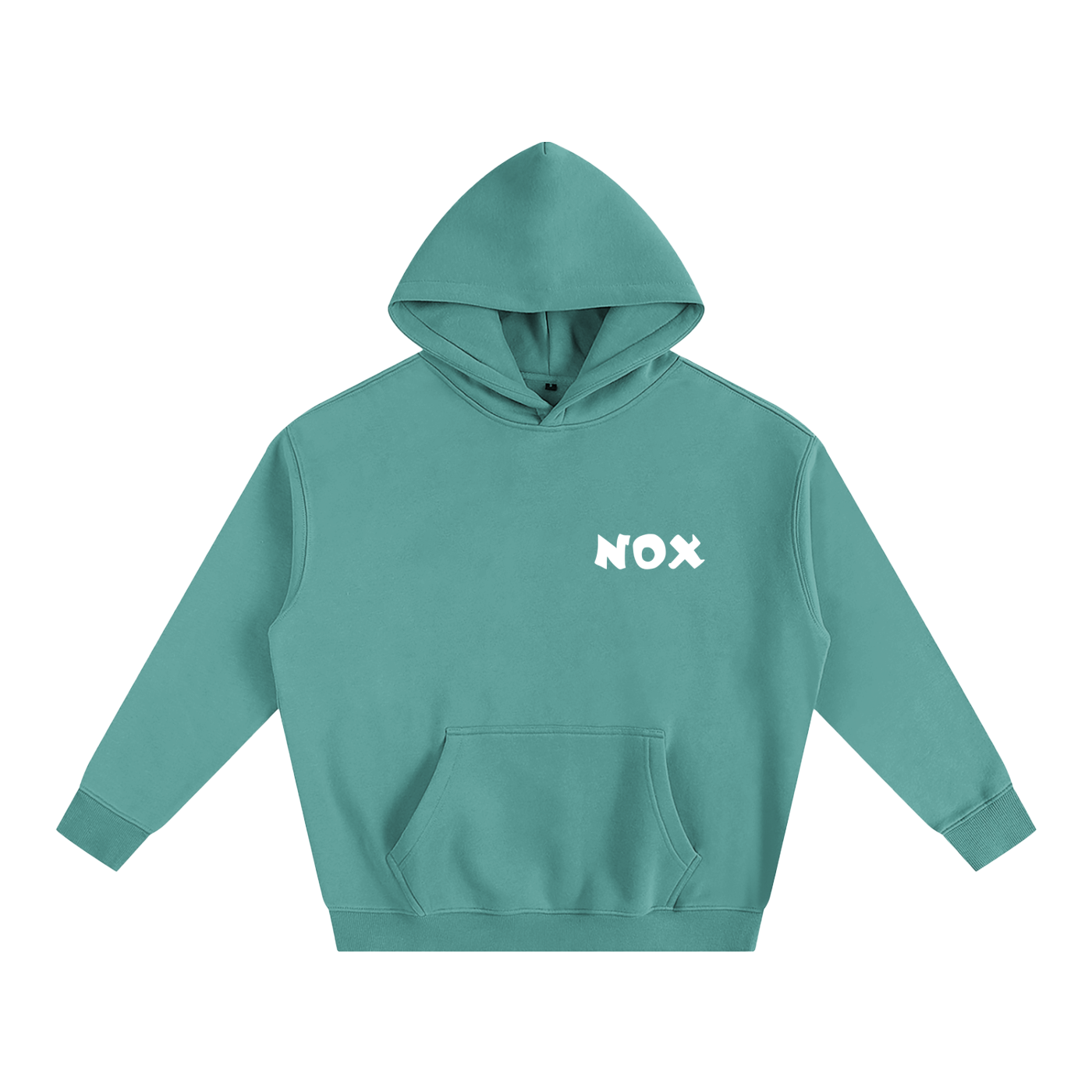 Noxone O.G. Over-Sized Fleeced Hoodie (White Writing)
