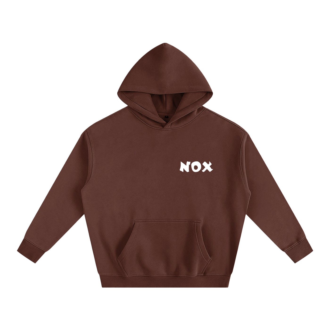 Noxone O.G. Over-Sized Fleeced Hoodie (White Writing)